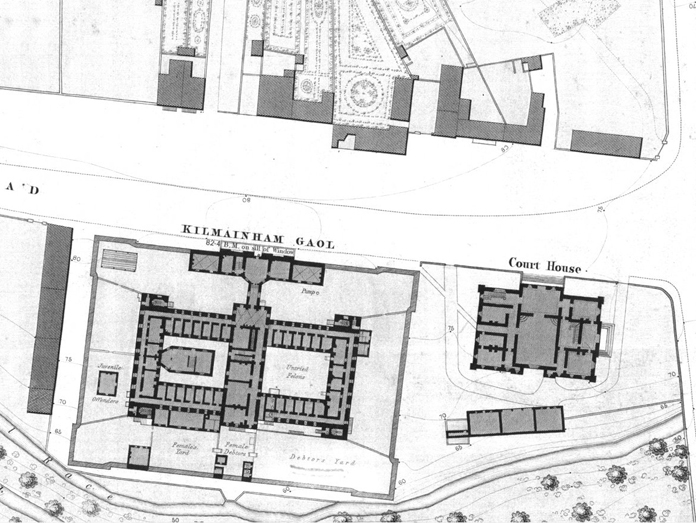 Kilmainham Gaol, Kilmainham 03 – Ordnance Survey (1847)